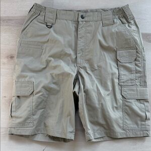 5.11 Tactical Men's Khaki Cargo Shorts